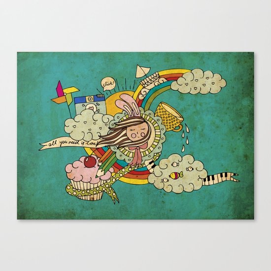 My Story Canvas Print