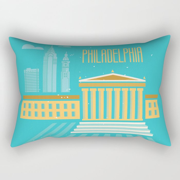 Philadelphia Rectangular Pillow