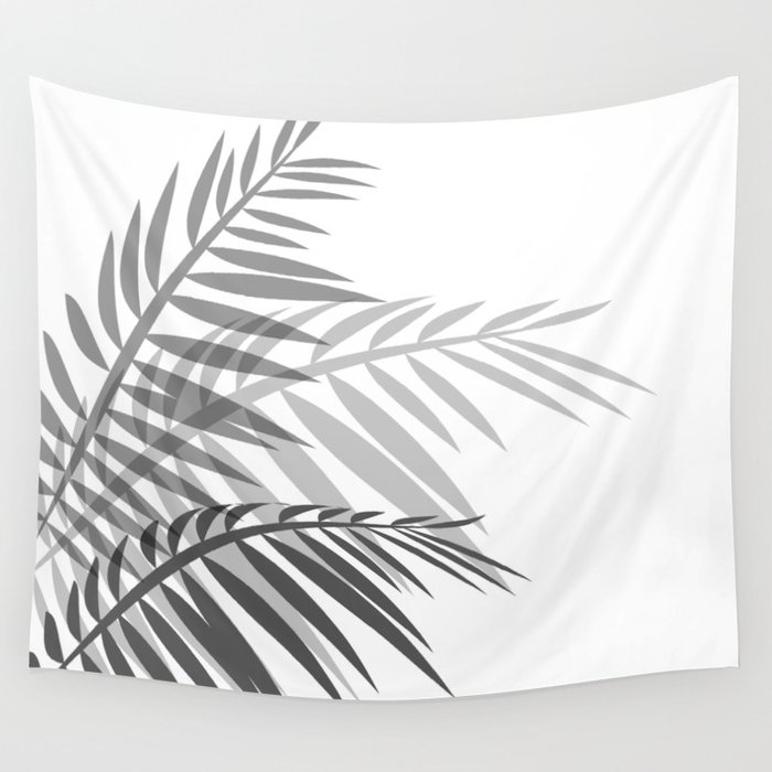 Leaves Of Palm Tree Leaves Wall Tapestry By Decoli Society6