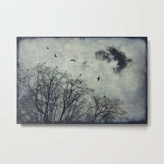waiting and leaving Metal Print