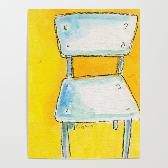 Sit and Sketch Poster