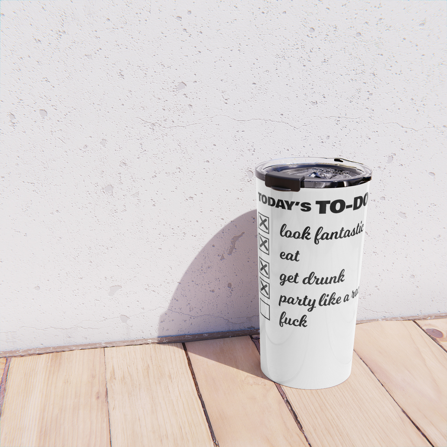 Single Sex To-Do Alcohol Party Fun Joke