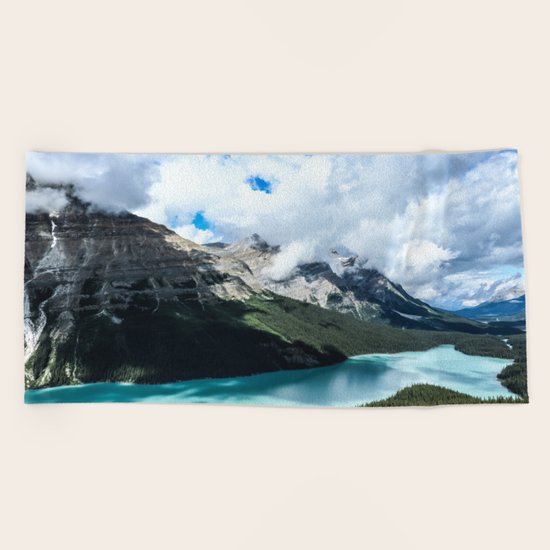 Peyto Lake Beach Towel