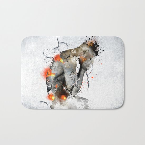 nude explore Bath Mat