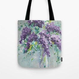 Lilac Bouquet Tote Bag