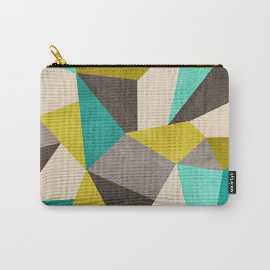 Polygons Carry-All Pouch