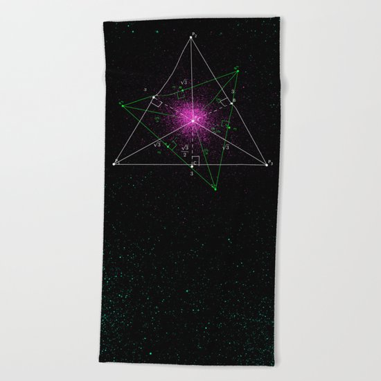 bad student Beach Towel