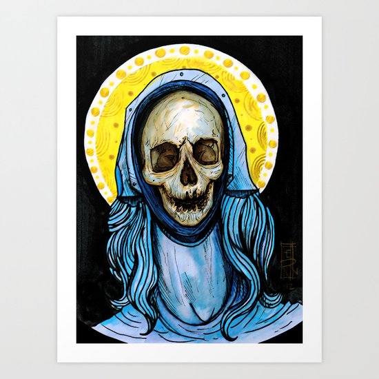 The Reliquary of Mary Magdalene Art Print