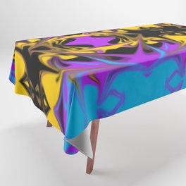 Neon Spikes Tablecloth
