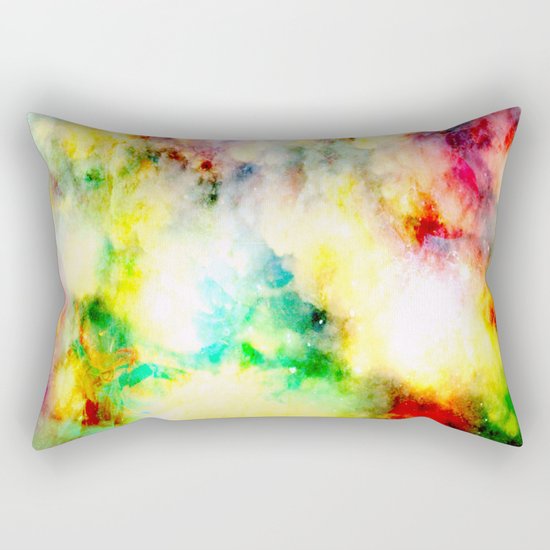 Fume Color Splash 01 Rectangular Pillow