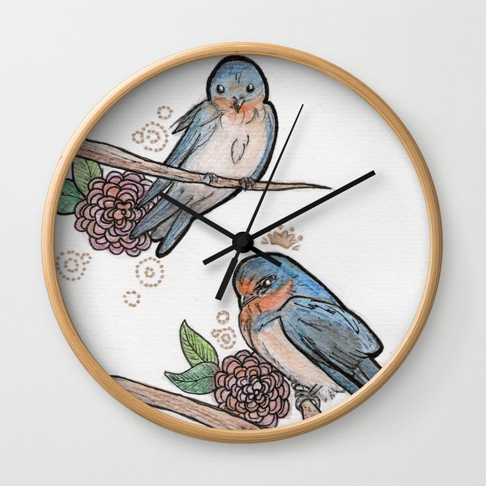Sparrow and Sparrow Esquire Wall Clock