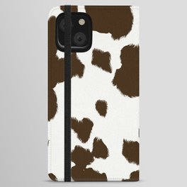 cow print iPhone Wallet Case