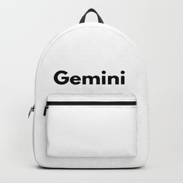 Gemini, Gemini Sign Backpack