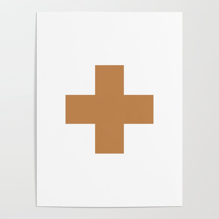 Swiss cross plus Poster