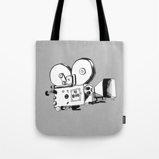 vintage filming Tote Bag