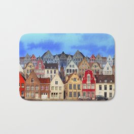 House, Bruges, Belgium Bath Mat