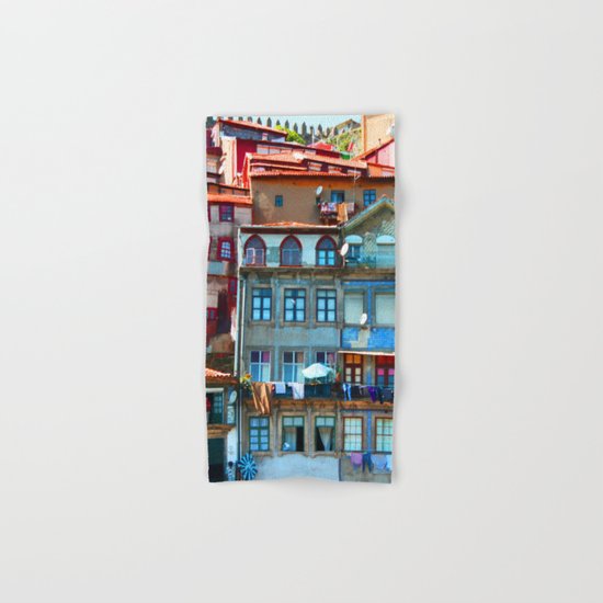 Houses Hand & Bath Towel