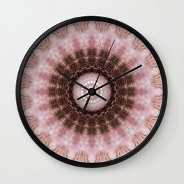 Mandala gentle blush Wall Clock