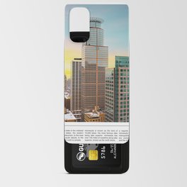 Minneapolis Skyline Architecture | Photography Minimalism Android Card Case