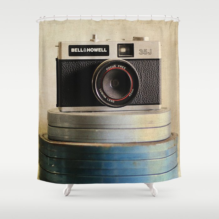 Old Camera Shower Curtain By Thephotoguydarren Society6
