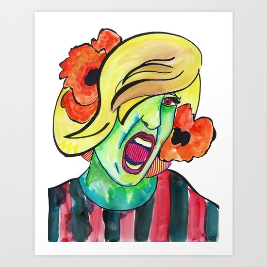 Callista Art Print