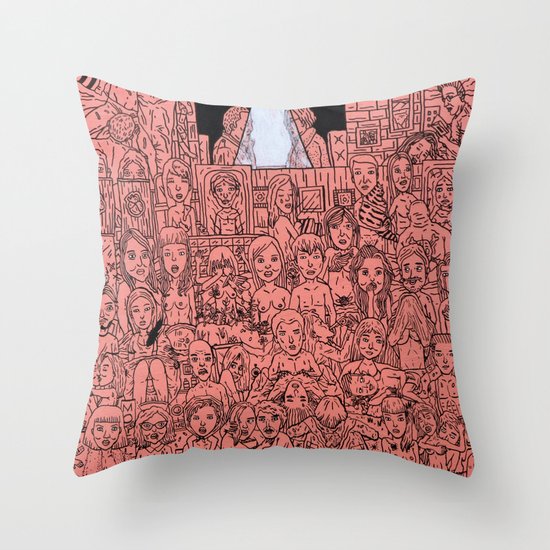 Lovelust Throw Pillow