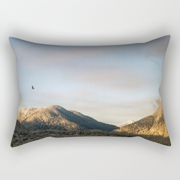 Snowy mountains  Rectangular Pillow