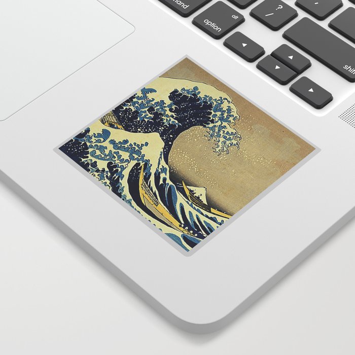 The great wave Sticker