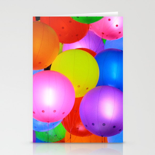 Ballons Stationery Cards
