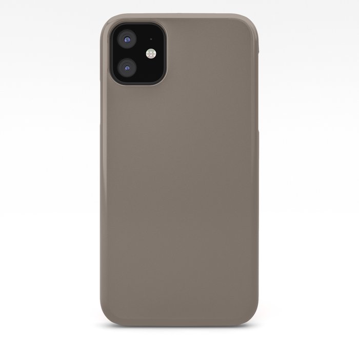 SOLID TAUPE COLOR iPhone Case