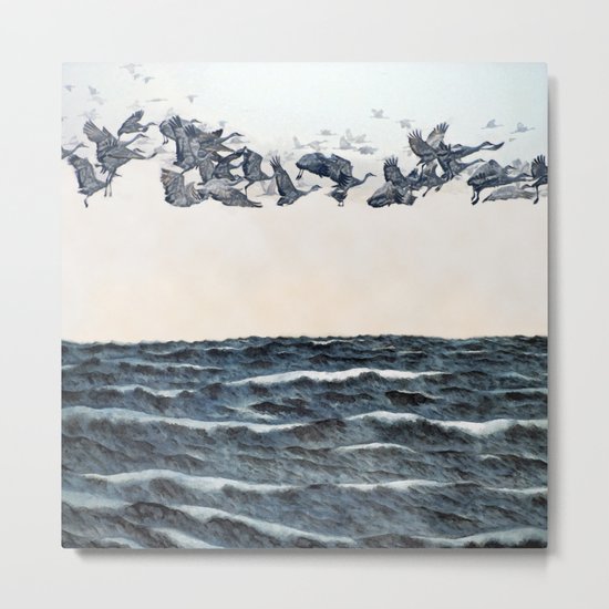 Old men should be explorers Metal Print