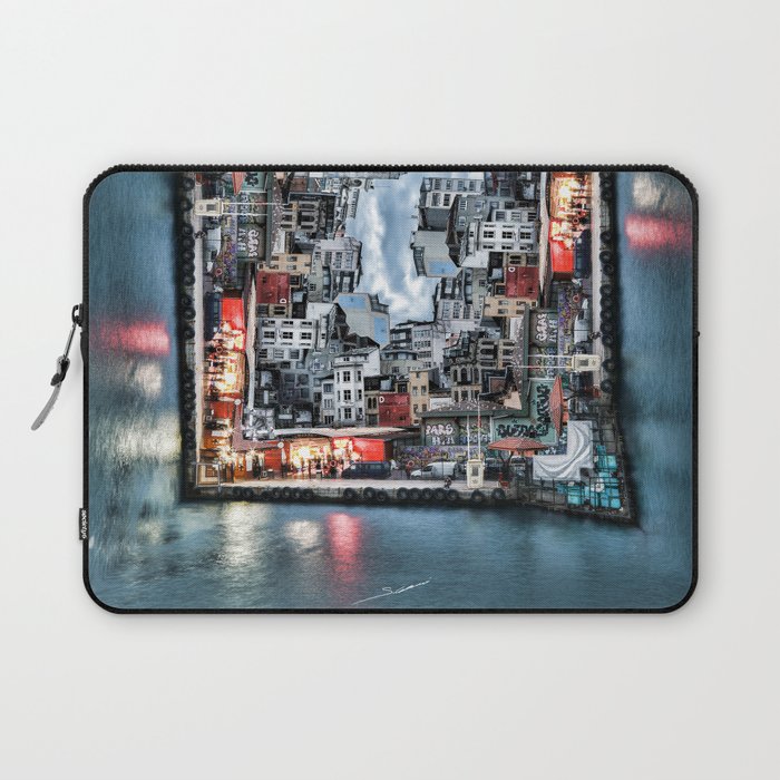 Lights of Getto Laptop Sleeve