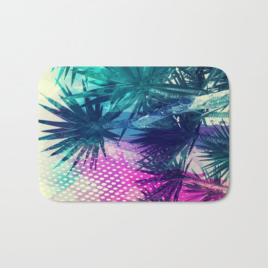 Tropical Explosion Bath Mat