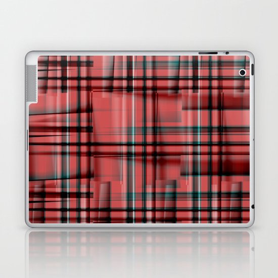 Pattern red 1 Laptop & iPad Skin