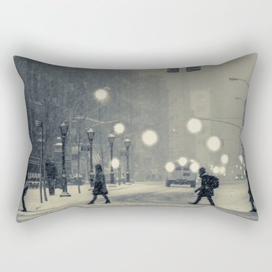 Snow City Rectangular Pillow