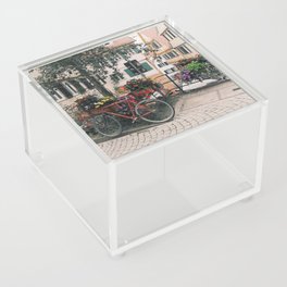 lonely bicycle Acrylic Box