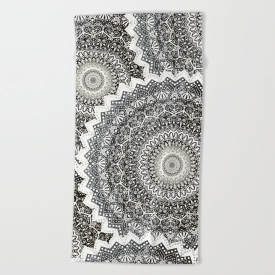 WINTER MANDALAS Beach Towel