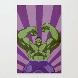 The Monster Canvas Print