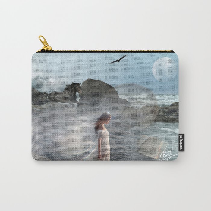 The Sea Calling Home Carry-All Pouch