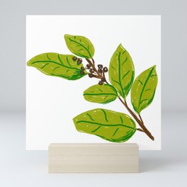 Caribbean Coffee Beans Plants Mini Art Print