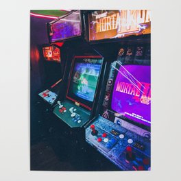 Arcade Machines Poster