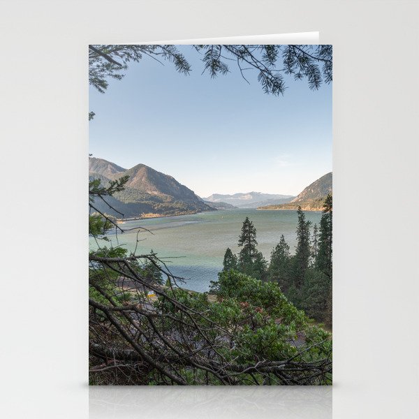 Glimpse of Columbia River Stationery Cards