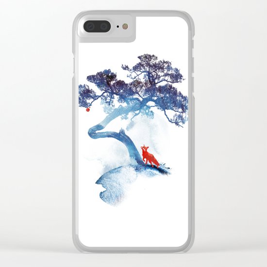 The last apple tree Clear iPhone Case