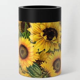 Vintage & Shabby Chic - Noon Sunflowers Garden Can Cooler