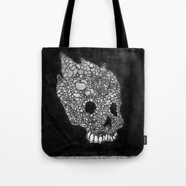 Cluster Skull Tote Bag