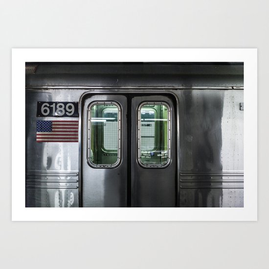 New York City Subway Art Print