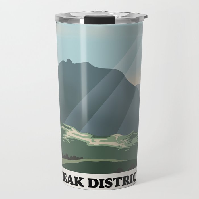 Peak District Travel poster Travel Mug