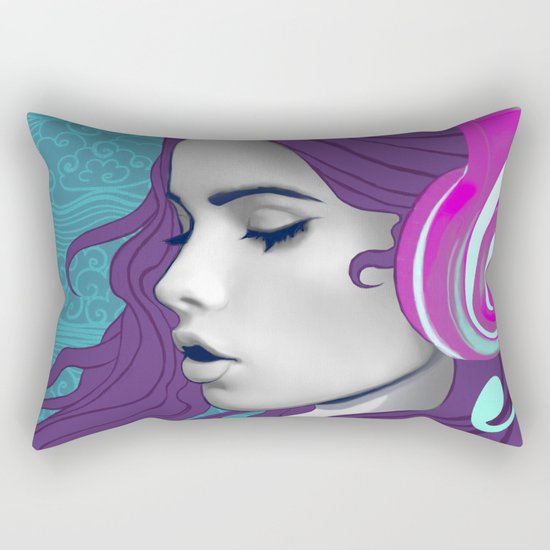 Song Girl Rectangular Pillow