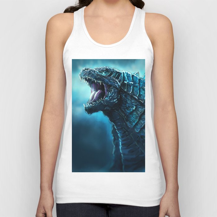 The King of Monsters - Godzilla Tank Top