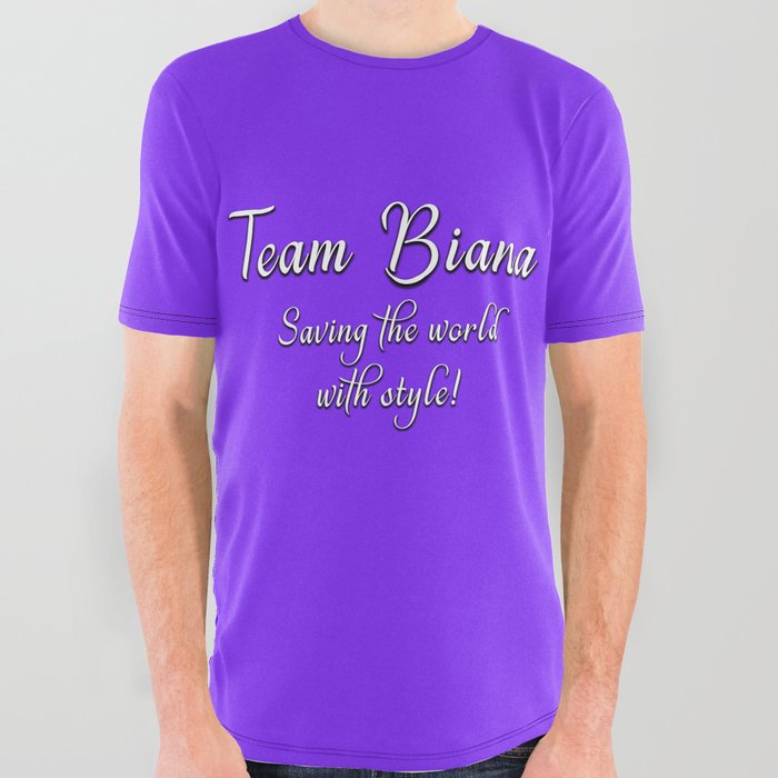 Team Biana All Over Graphic Tee